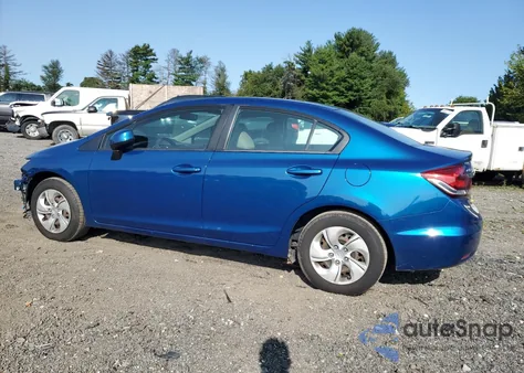2013 Honda Civic Lx from USA, damaged, VIN 19XFB2F52DE248833